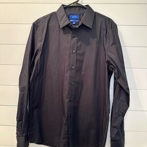 Apt. 9 Men's Charcoal Dress Shirt